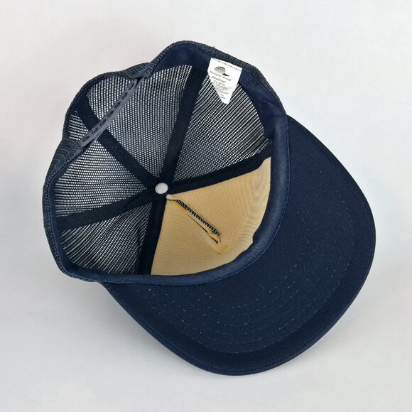 Vintage 80s CN Rail Trucker Hat Classic Cap Mountain Region Rail Maintenance CNR - Picture 8 of 12